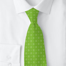 Chartreuse Tribal Motif