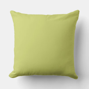 Chartreuse Yellow Mustard Green Cushion