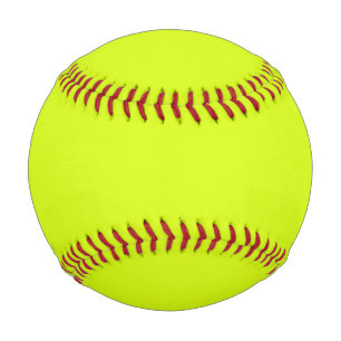 Chartreuse Yellow solid colour Baseball