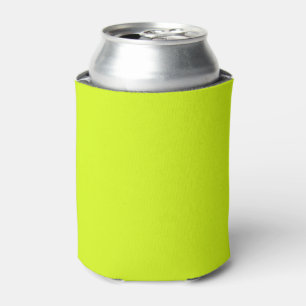 Chartreuse Yellow (solid colour) Can Cooler