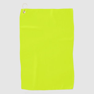  Chartreuse Yellow (solid colour)  Golf Towel