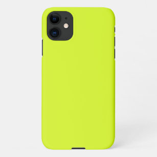  Chartreuse Yellow (solid colour)  iPhone 11 Case