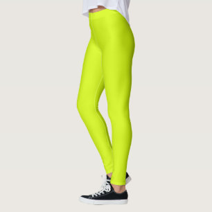 Chartreuse Yellow (solid colour)  Leggings