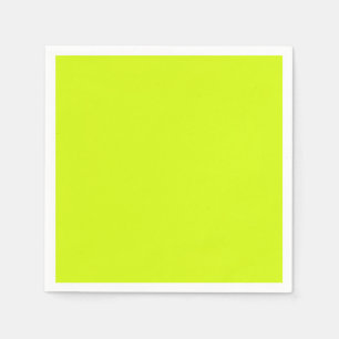 Chartreuse Yellow solid colour Napkin