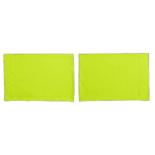 Chartreuse Yellow (solid colour) Pillowcase