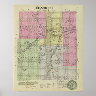 Chase County, Kansas Poster