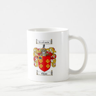CHASE FAMILY CREST -  CHASE COAT OF ARMS COFFEE MUG