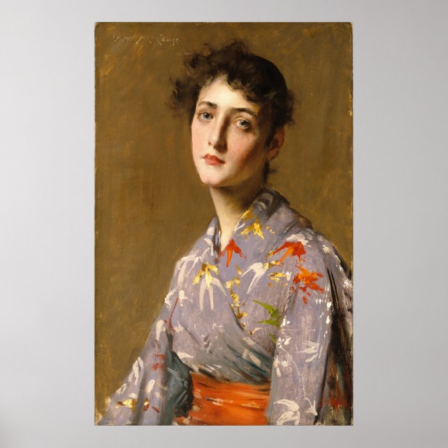 Chase Girl in a Japanese Costume CC0117  Poster (Front)