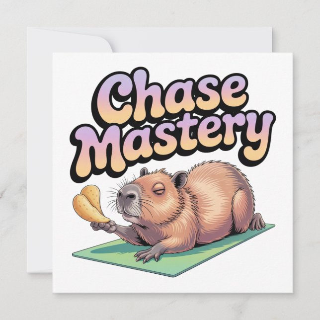 Chase Mastery Invitation (Front)