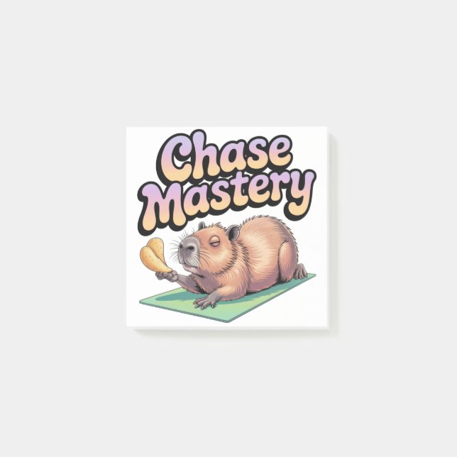 Chase Mastery Post-it Notes (Front)