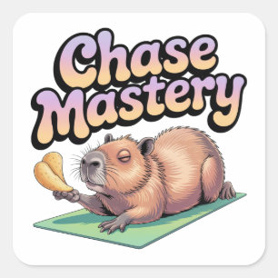 Chase Mastery Square Sticker
