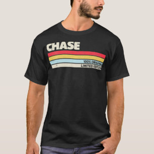 Chase Personalised Name Retro Vintage 70s 80s 90s T-Shirt
