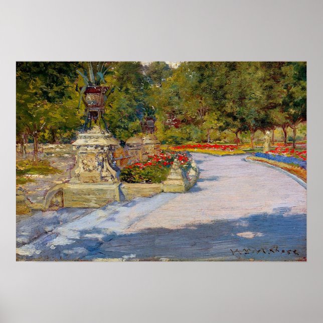 Chase - Prospect Park 1886 Poster (Front)