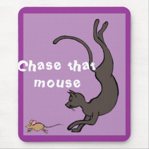 Chase that mouse mouse mat