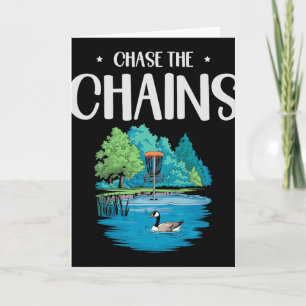 Chase The Chains Disc Golf Scenic Nature  Card