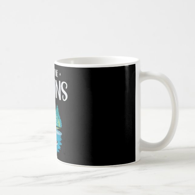 Chase The Chains Disc Golf Scenic Nature  Coffee Mug (Right)
