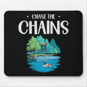 Chase The Chains Disc Golf Scenic Nature Mouse Mat