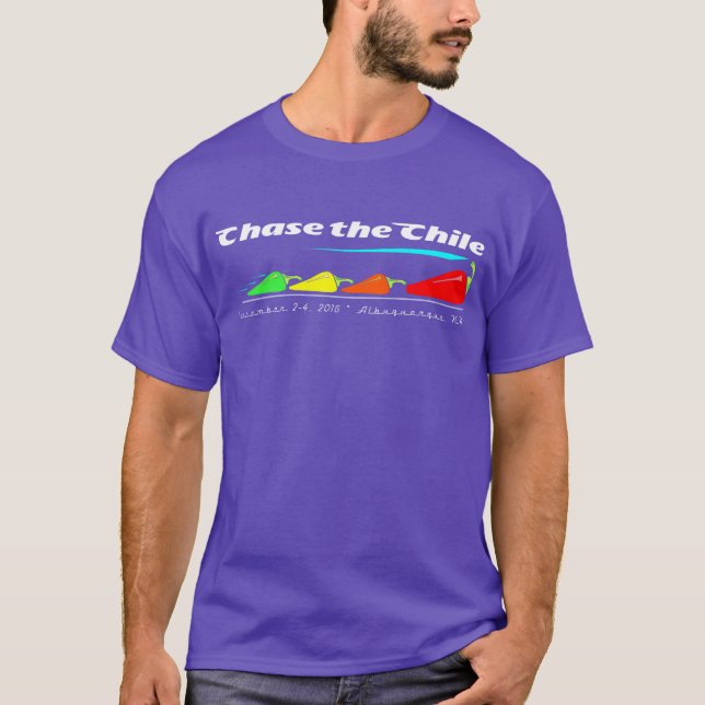 Chase The Chile 16 dark T-Shirt (Front)
