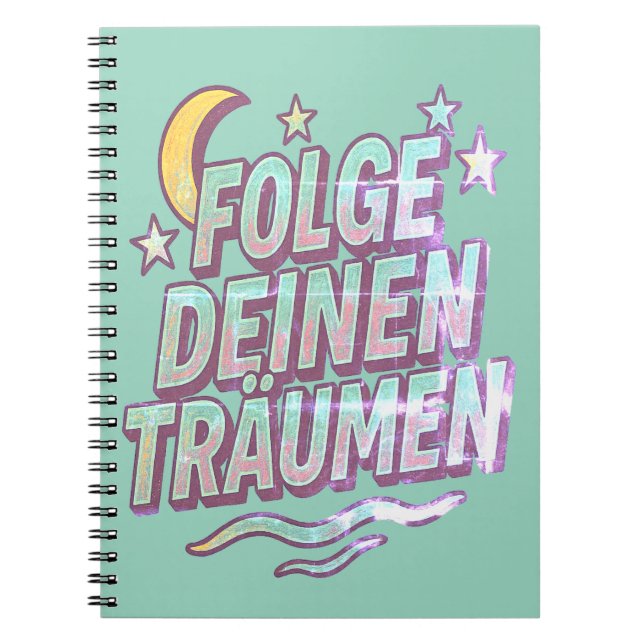 Chase the Moon Notebook (Front)