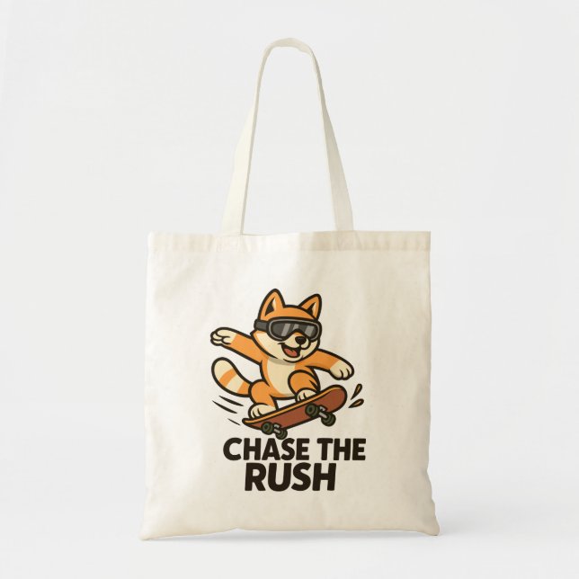 Chase The Rush Tote Bag (Front)