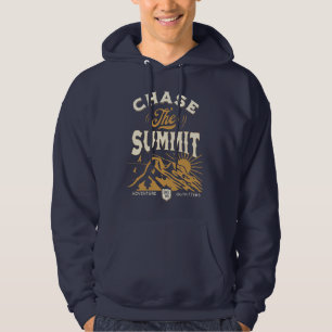 chase the summit mountains nature lover hoodie