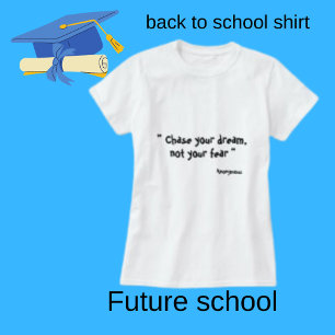 Chase Your Dream Funny Black Colour  Quotes T-Shirt