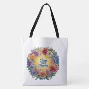 Chase Your Dreams - Shoulder Tote Bag