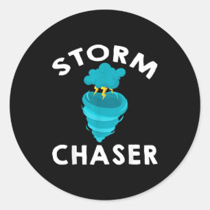 Chaser Funny Parent New Family Chasing Toddler Dad Classic Round Sticker