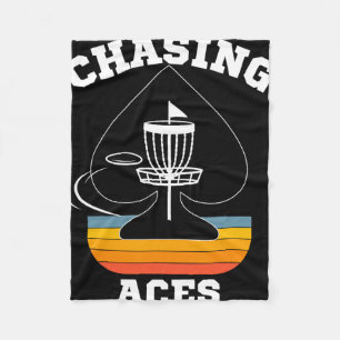 Chasing Aces Disc Golf Target Sports Apparel Men W Fleece Blanket