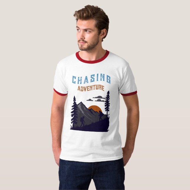 Chasing adventure  T-Shirt (Front Full)