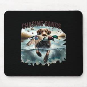 Chasing Bands Duck Hunting  Mouse Mat