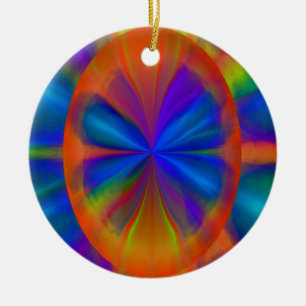 Chasing Butterflies Ceramic Tree Decoration