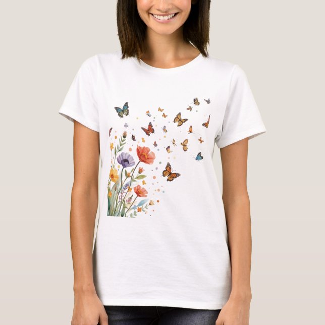 Chasing Butterflies T-Shirt (Front)