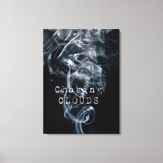 Chasing Clouds Smoke Smoke Premium Canvas Print