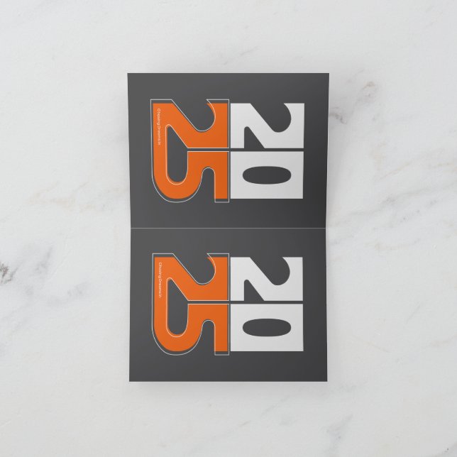 Chasing dreams in 2025 card (Inside)