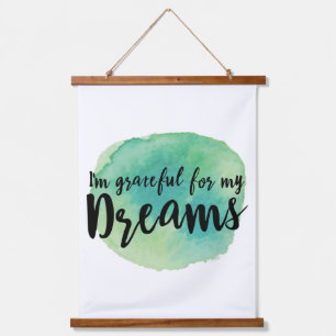 chasing dreams quotes for success motivation hanging tapestry