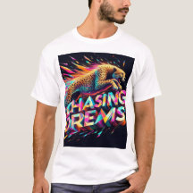 Chasing Dreams - Vibrant Cheetah in Neon Prism