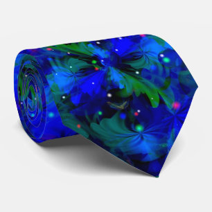 Chasing Fireflies cool modern abstract art Tie