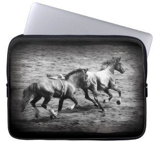 Chasing Freedom - Equine Art   Laptop Sleeve