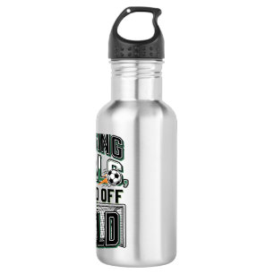 Chasing Goals Soccer Vintage Field Shirt Design_1 532 Ml Water Bottle