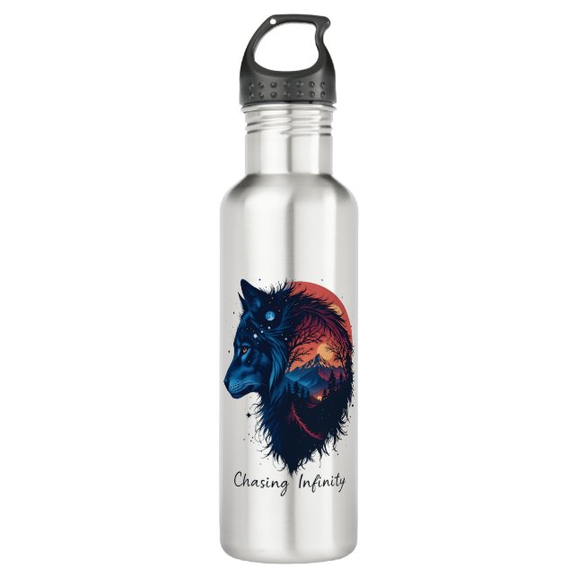 Chasing Infinity 710 Ml Water Bottle (Front)