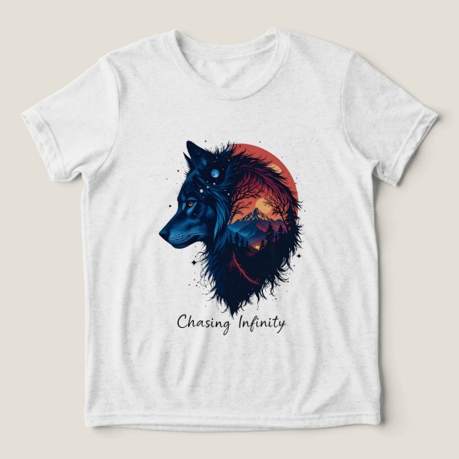  Chasing Infinity Tri-Blend Shirt (Design Front)