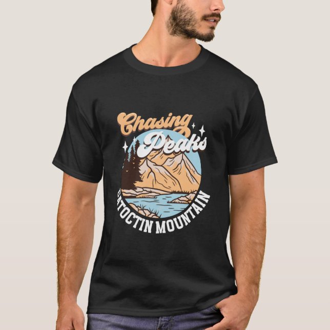 Chasing Peaks - Catoctin Mountain T-Shirt (Front)