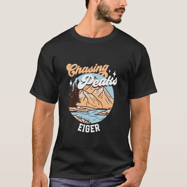 Chasing Peaks - Eiger T-Shirt (Front)