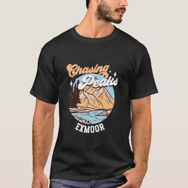 Chasing Peaks - Exmoor T-Shirt (Front)