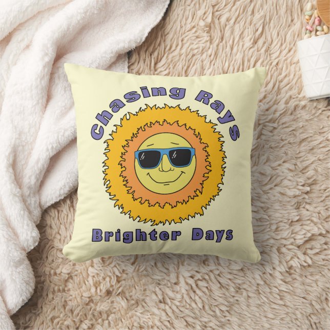 Chasing Rays Cushion (Blanket)