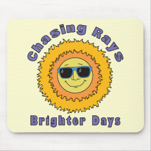 Chasing Rays Mouse Mat