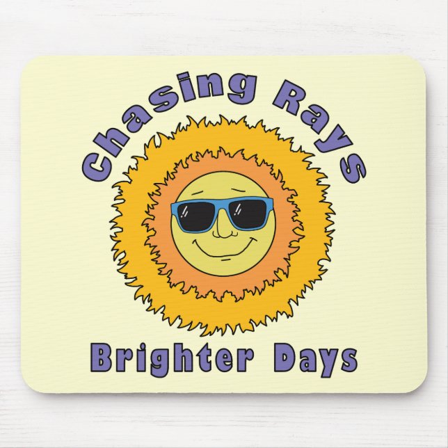 Chasing Rays Mouse Mat (Front)