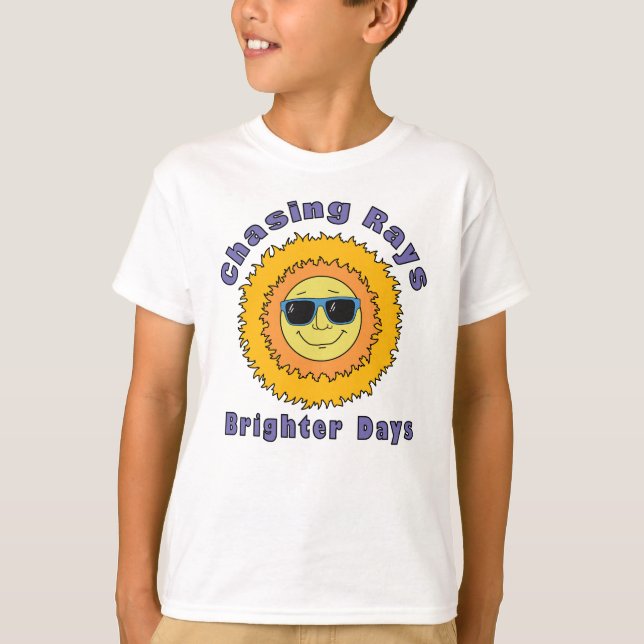 Chasing Rays  T-Shirt (Front)