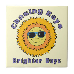 Chasing Rays Tile